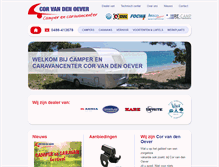 Tablet Screenshot of caravancenter.nl
